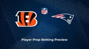 Bengals vs. Patriots Player Props & Odds – Week 1