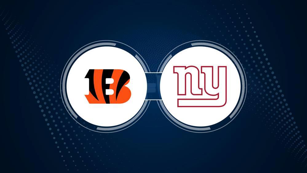 Best Bets, Odds for the Bengals vs. Giants Sunday Night Football Game – Week 6
