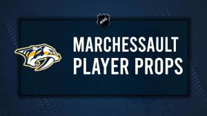 Jonathan Marchessault Player Prop Bets for the Predators vs. Stars Game - October 10