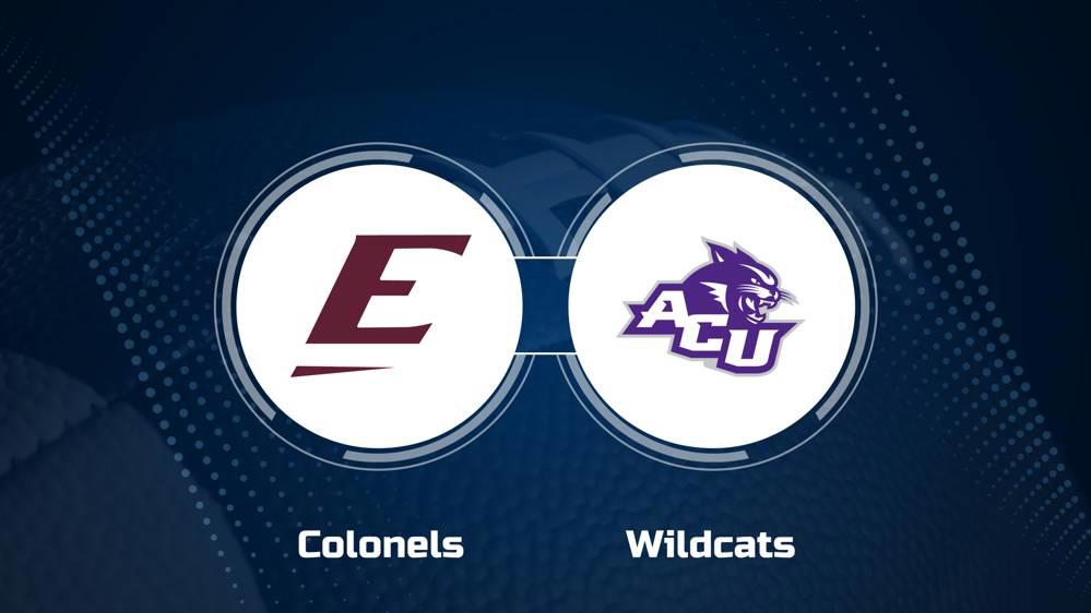 Where to Watch Eastern Kentucky vs. Abilene Christian on TV or Streaming Live - Oct. 19