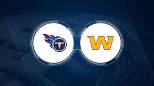 Best Bets, Odds for the Titans vs. Commanders Game – Week 13