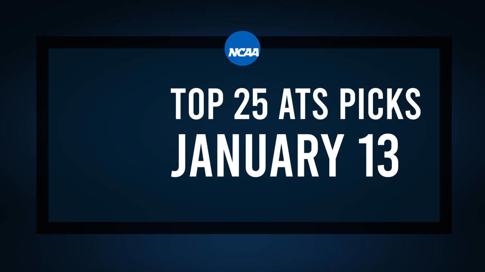 Top 25 College Hoops Picks Against the Spread - Monday, January 13