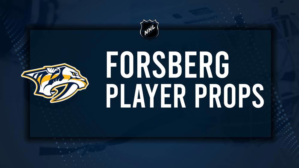 Filip Forsberg Player Prop Bets for the Predators vs. Panthers Game - February 25