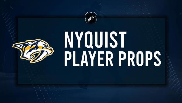 Gustav Nyquist Player Prop Bets for the Predators vs. Panthers Game - February 25