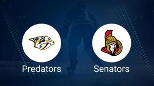 How to Pick the Predators vs. Senators Game with Odds, Spread, Betting Line and Stats – February 3