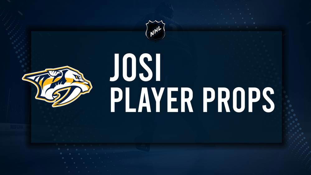 Roman Josi Player Prop Bets for the Predators vs. Senators Game - February 3