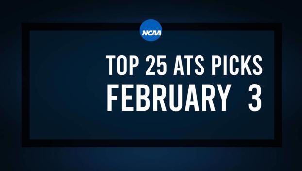 Top 25 College Hoops Picks Against the Spread - Monday, February 3