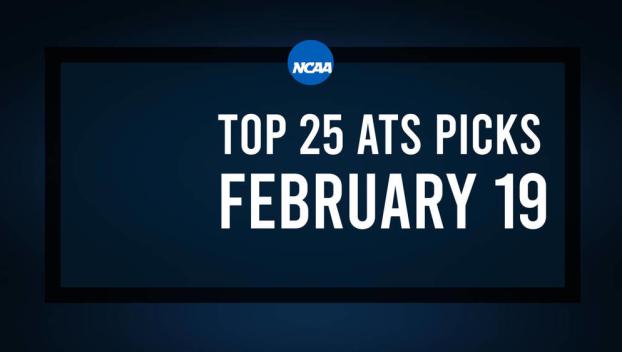 Top 25 College Hoops Picks Against the Spread - Wednesday, February 19