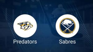 Where to Watch Nashville Predators vs. Buffalo Sabres on TV or Streaming Live - February 8