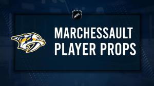 Jonathan Marchessault Player Prop Bets for the Predators vs. Islanders Game - March 1